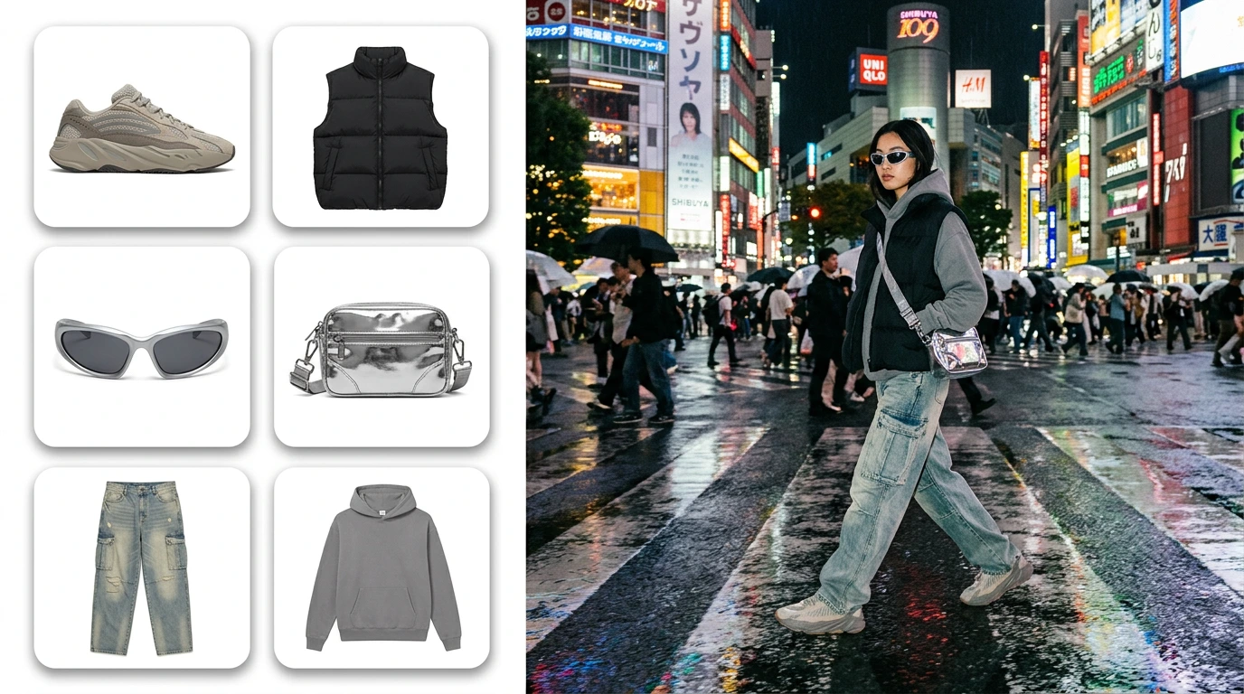 Multi-image composition with Nano Banana 2 AI model on Krea