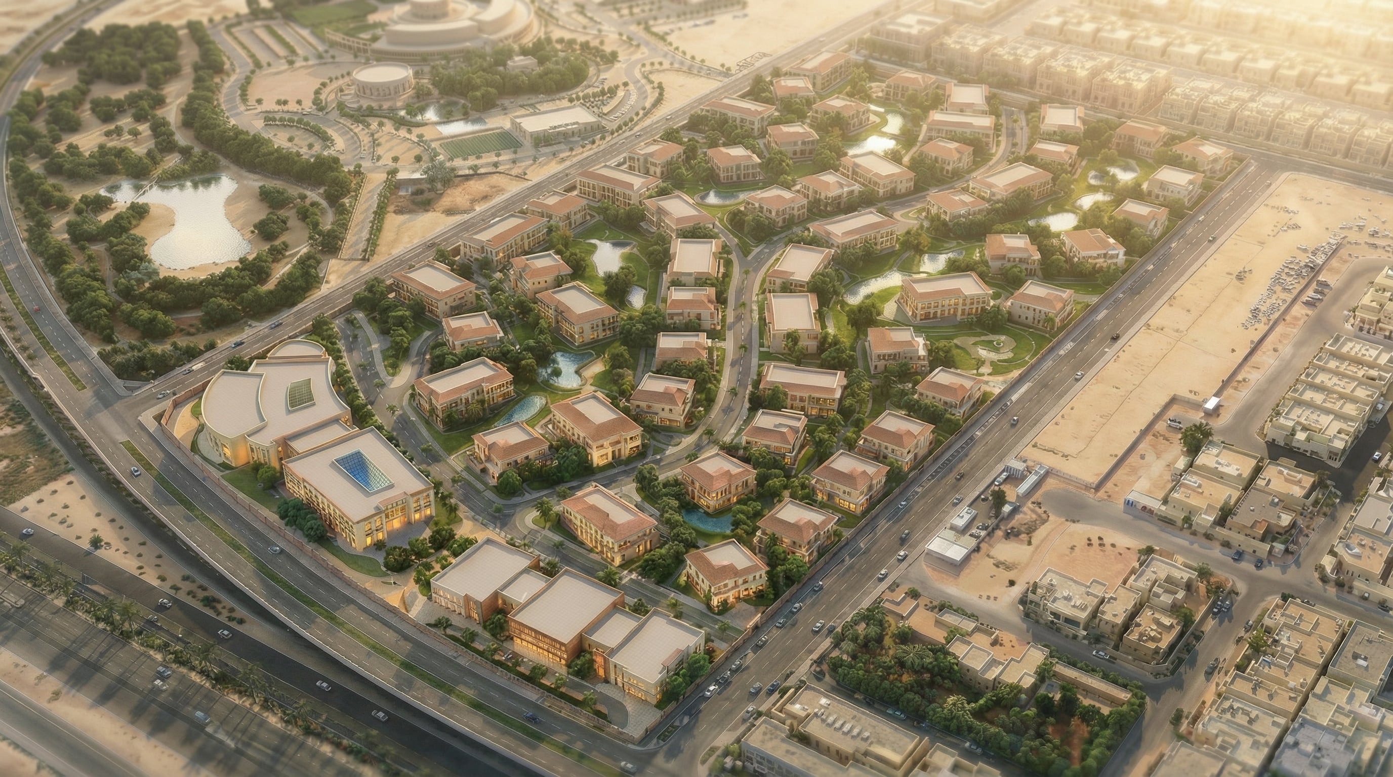 Masterplan to render