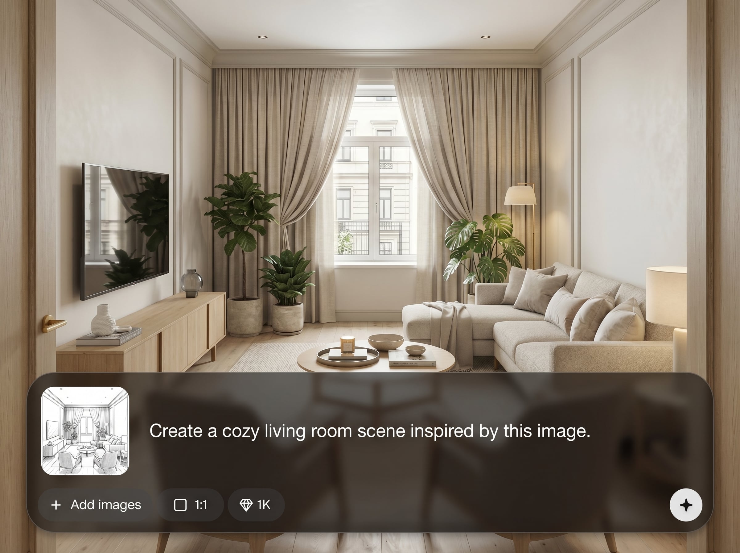 Reference-based style matching