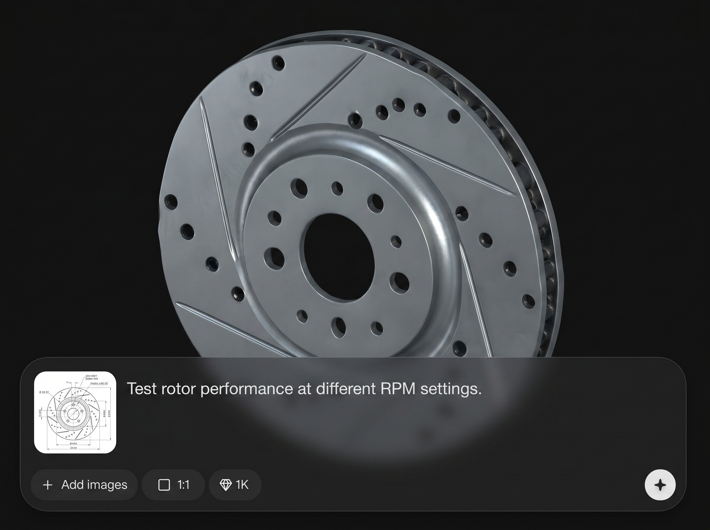 3D rotor simulation runs