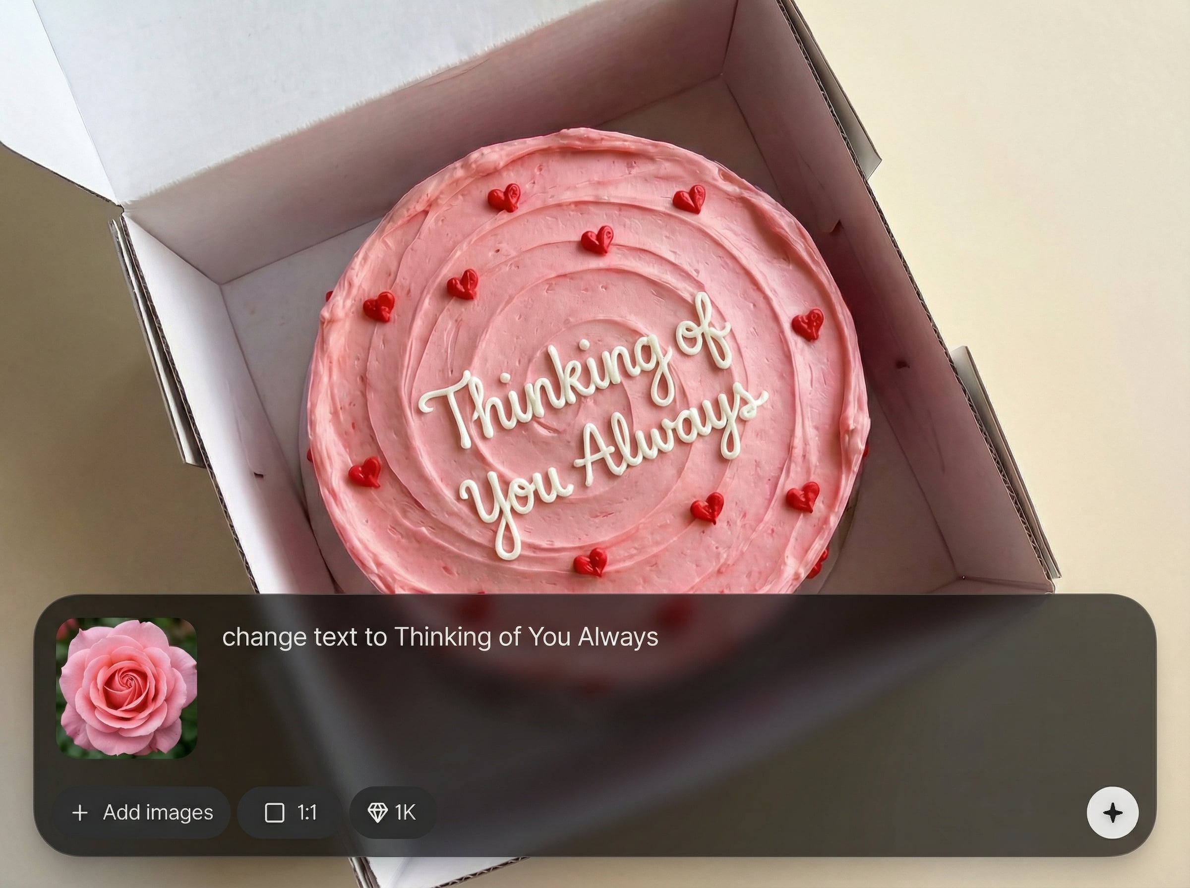Instant text-based images