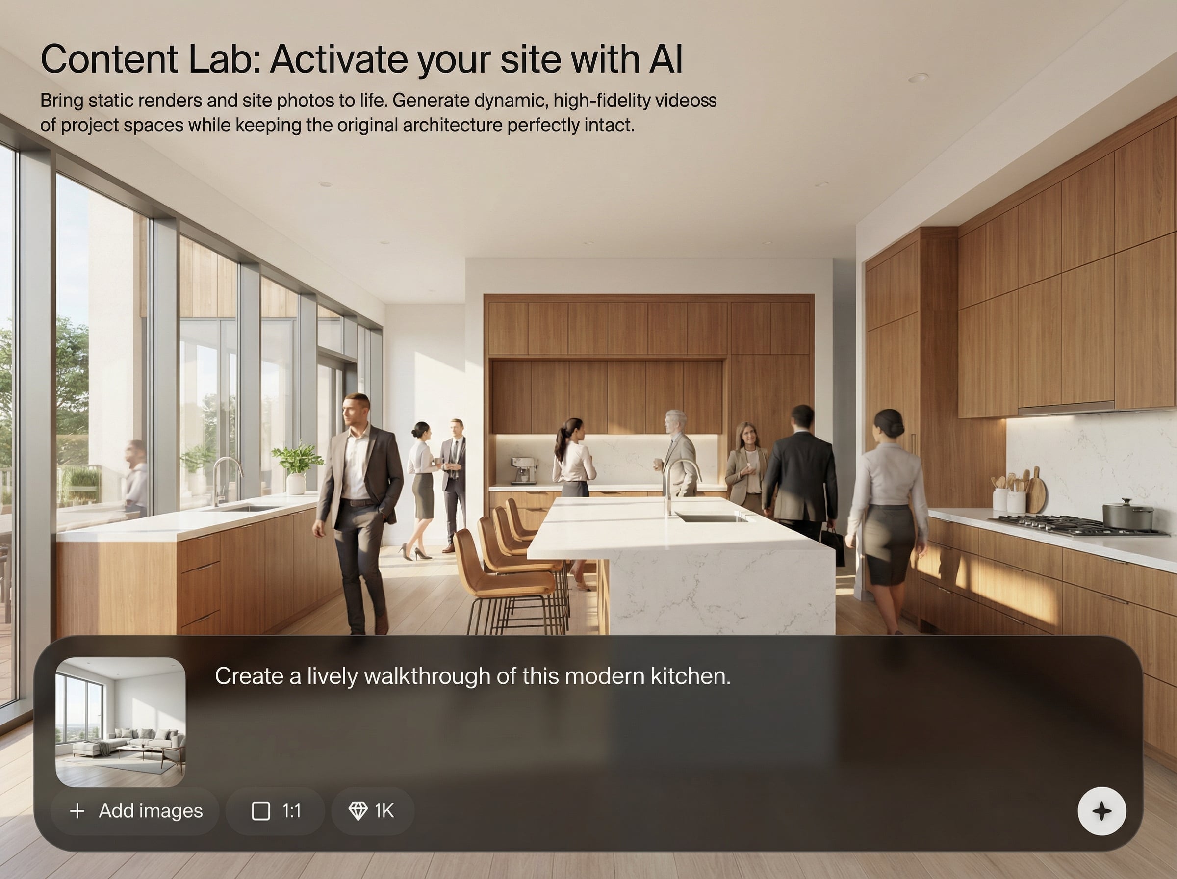Architecture-preserving motion