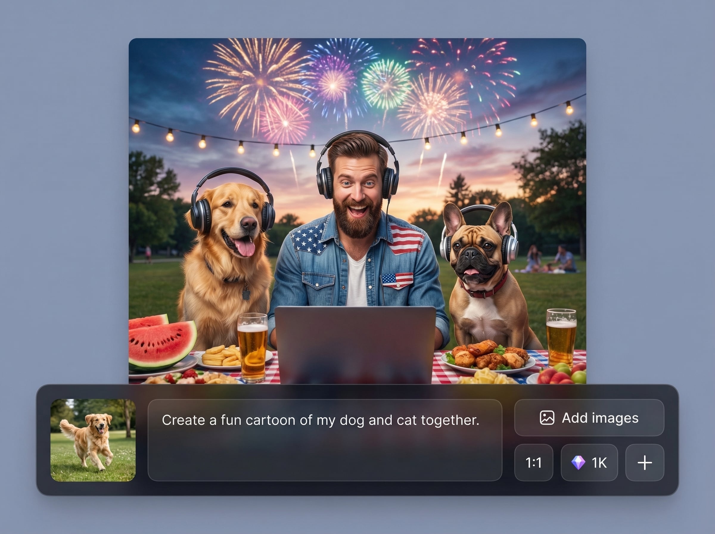 Photo-to-portrait AI styles
