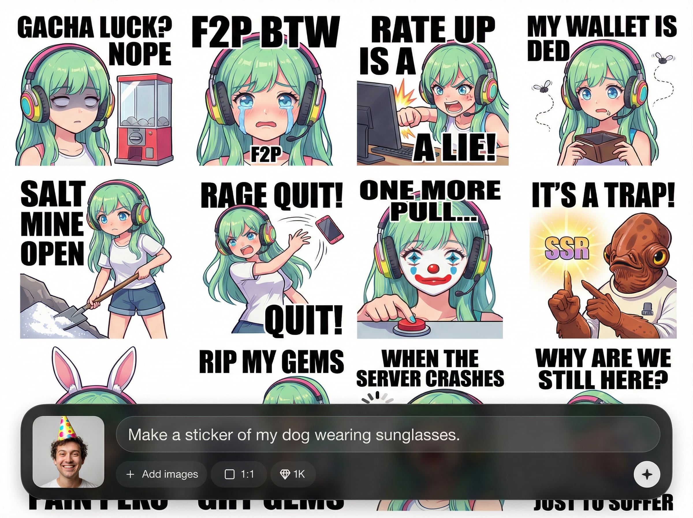 Fast pose and emotion generation