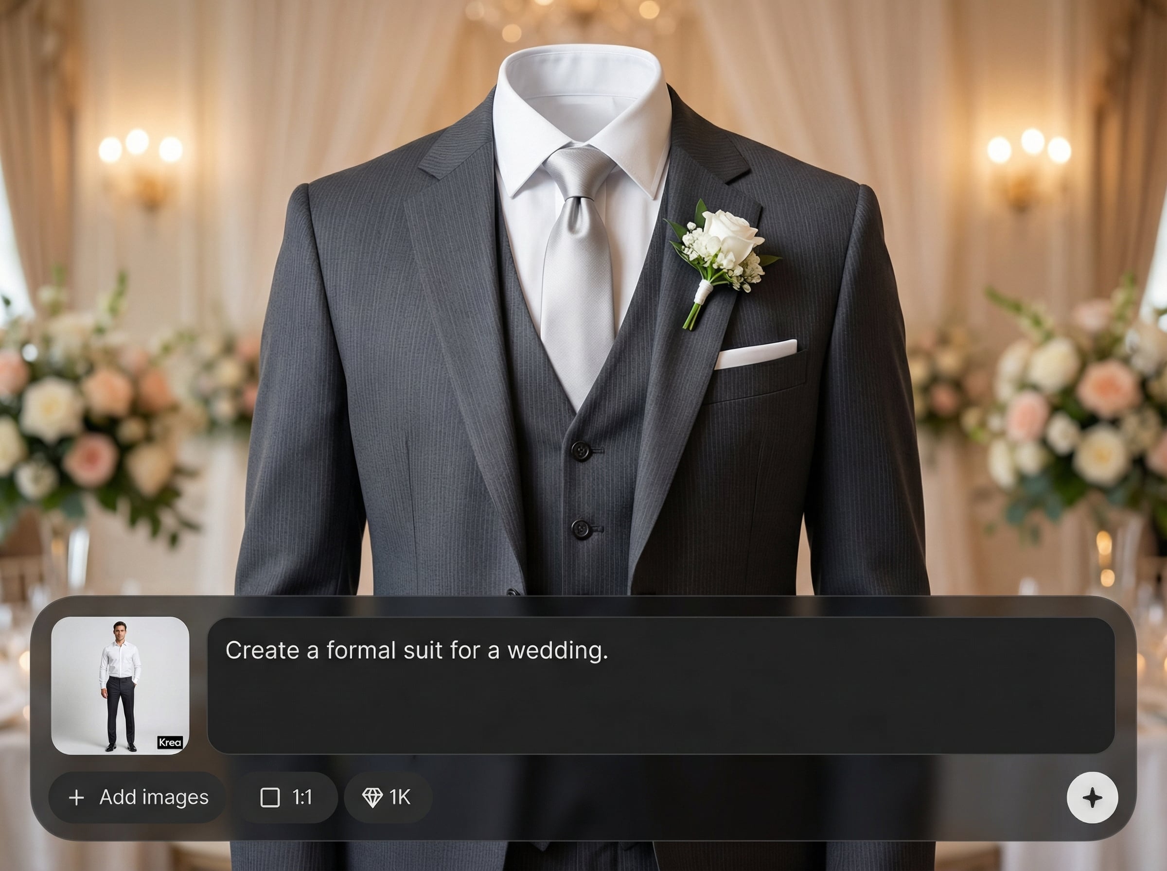 Prompt-to-suit generation