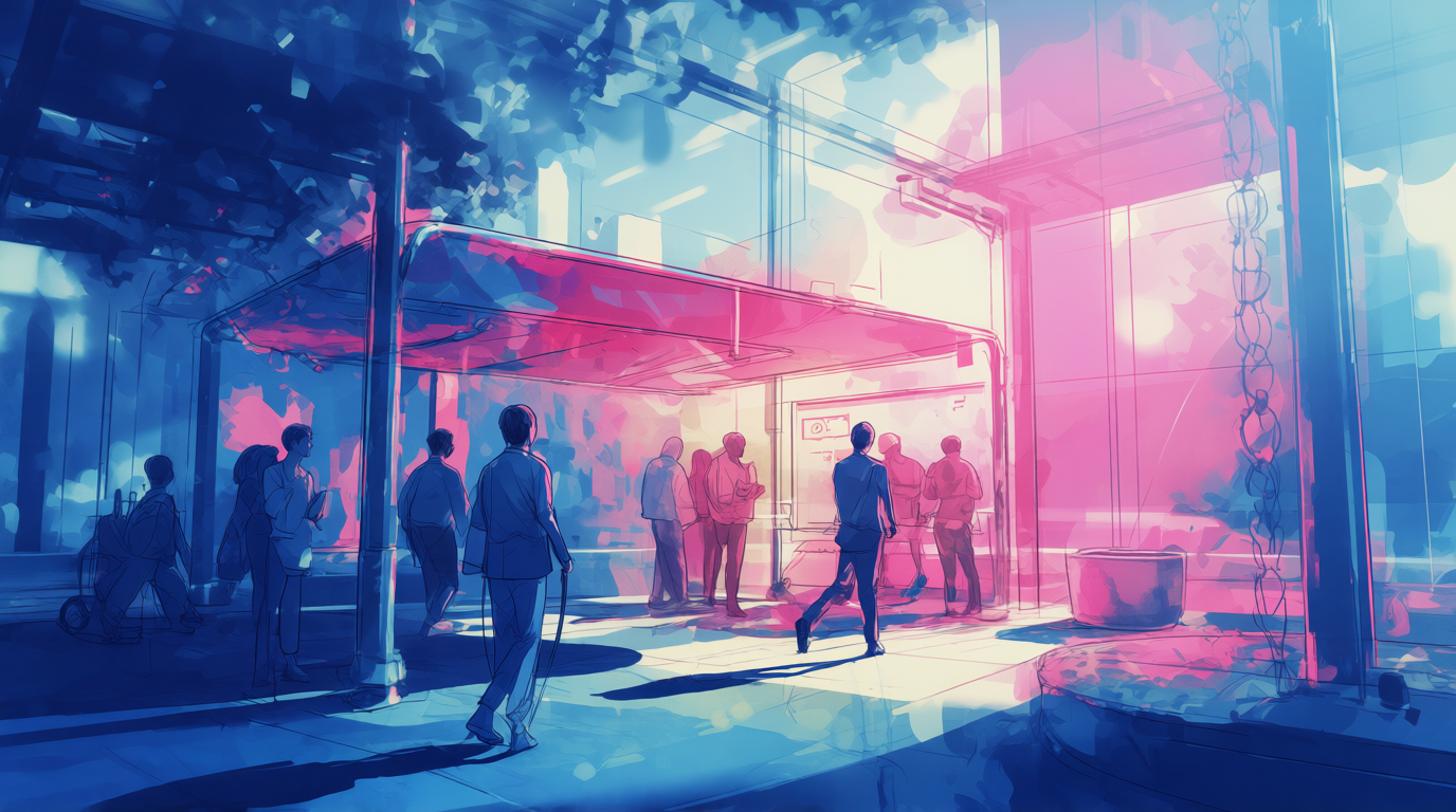 Example output from Agoria AI Paintings