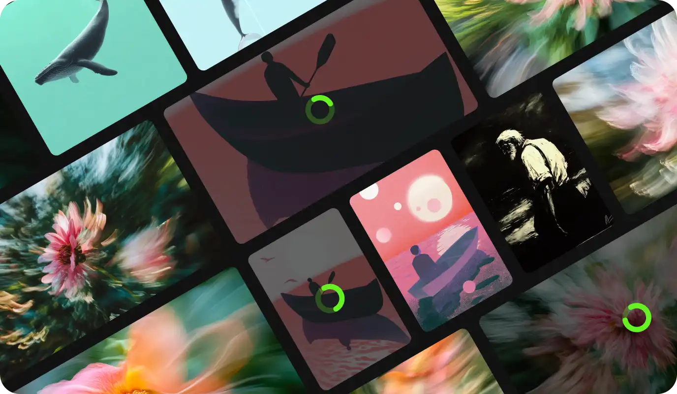 Batch processing interface showing multiple images being enhanced simultaneously in parallel